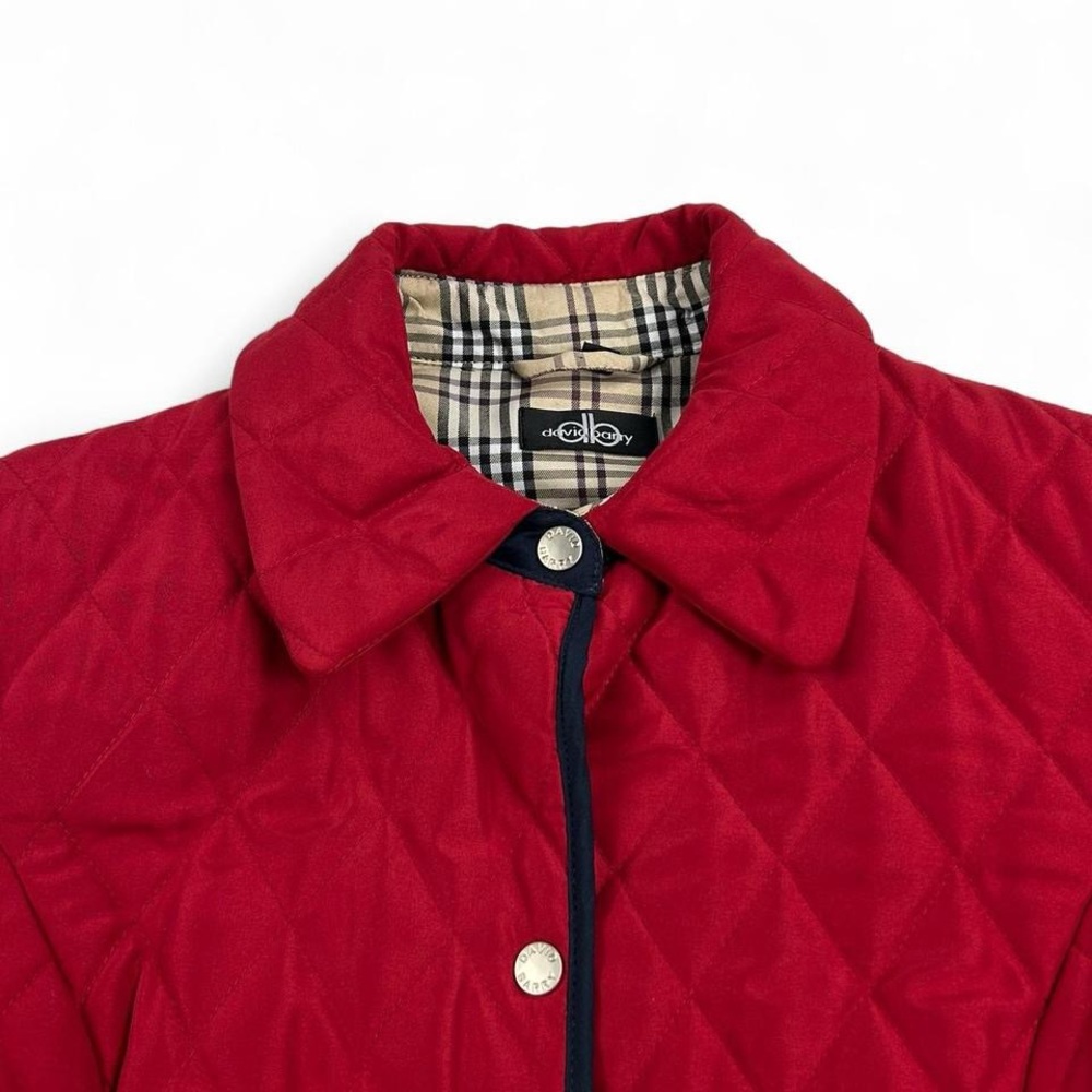 Timeless Red Quilted Long Coat - Picture 3 of 5